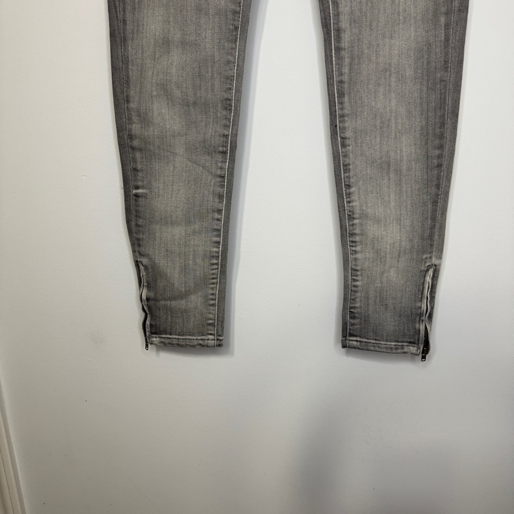 NWT Fiorucci Gray Skinny Jeans Size 24 Made in Tunisia - Picture 5 of 12